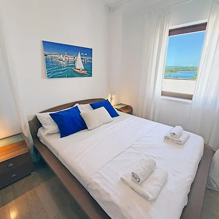شقة Family Monika - Sea View - Heated Pool Ii